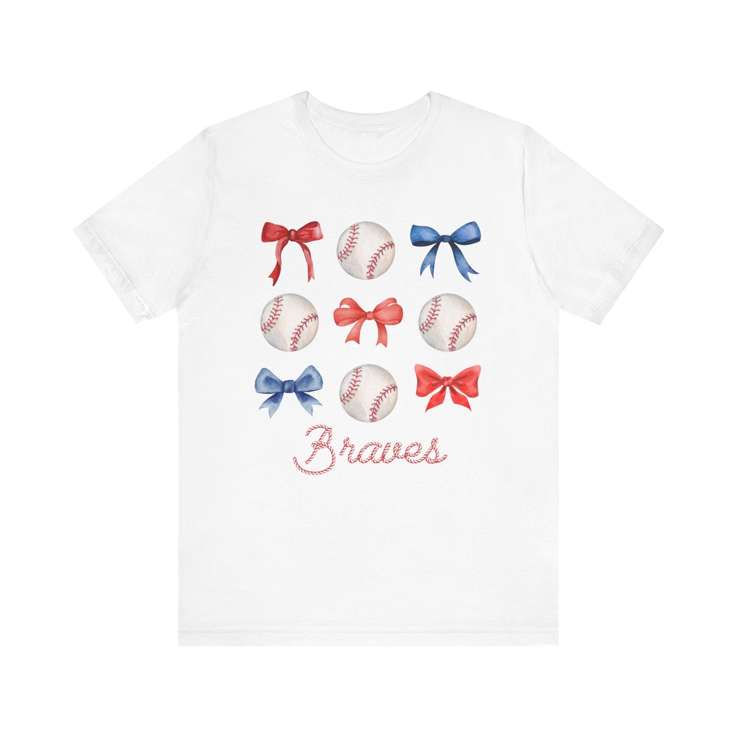 Bows and Baseball - Braves