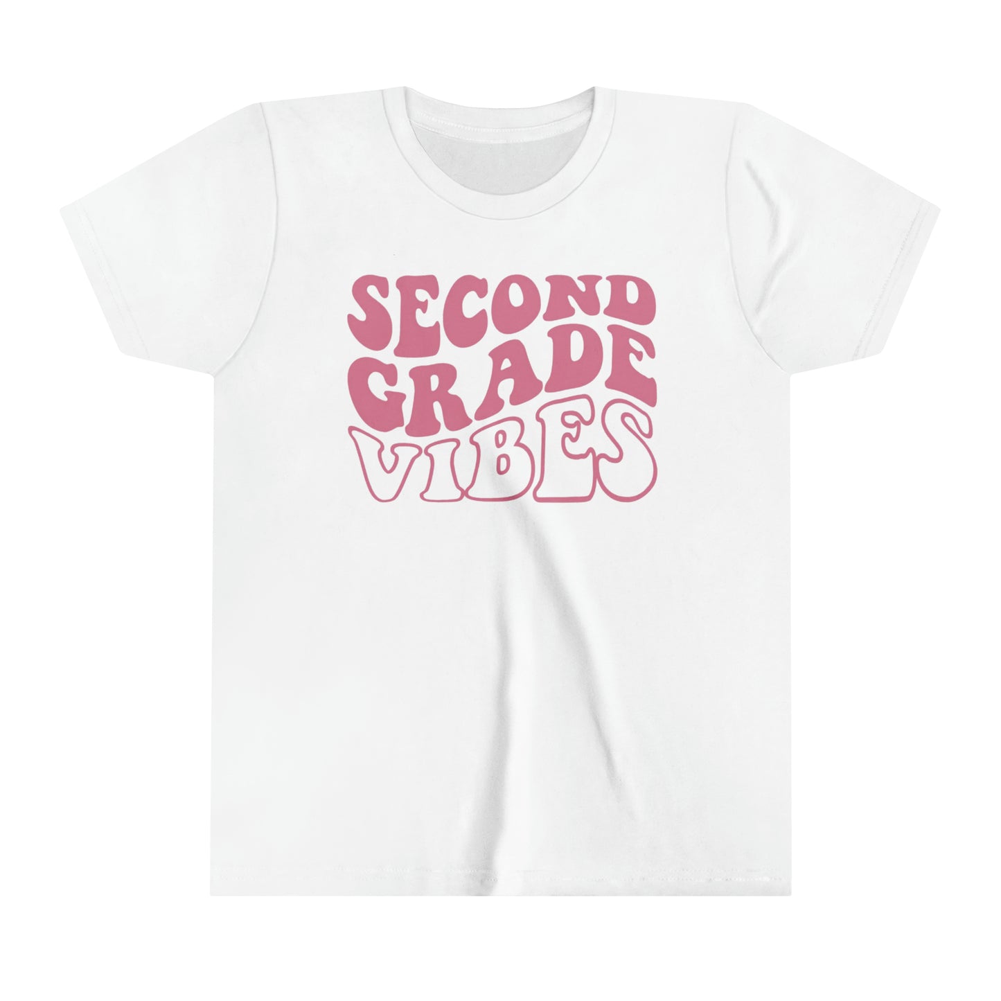 Pink Second Grade Vibes - Youth